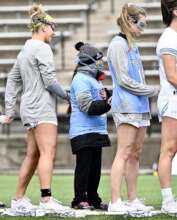 MVP, Amara, with Hopkins Lacrosse