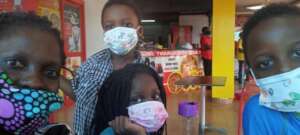 Directors children with Executive Director