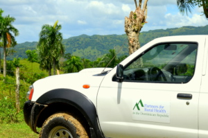 PRHDR staff traveling to see patients.