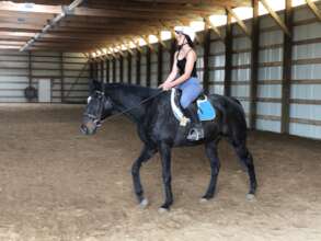 Rajah w/Emma, a JV program participant