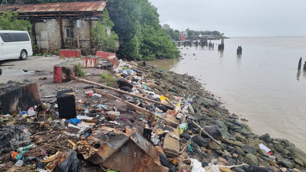 Pilot site along the river