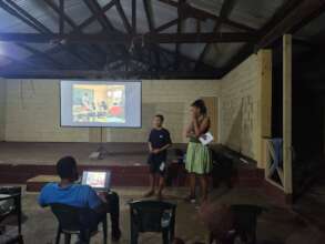 Roger sharing his experience making his own film