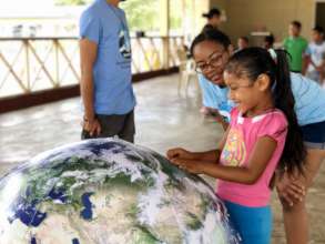 Cheyenne conducting pre-COVID awareness activity