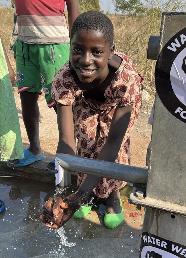 Nchiwa water well - our first well from 1996