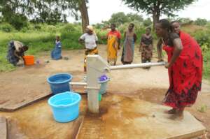 Happy to pump the well & fill the buckets :-)