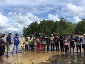Mangrove planting