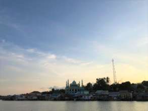 Kelong Island at Sundown