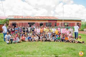 Some of our kids beneficiaries of our support