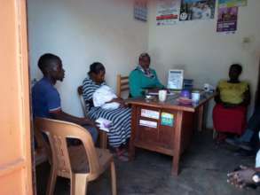 Mediation session at VOWU offices