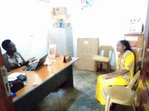 Counselling session in progress
