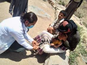 providing Children Healthcare in rural village-Yem