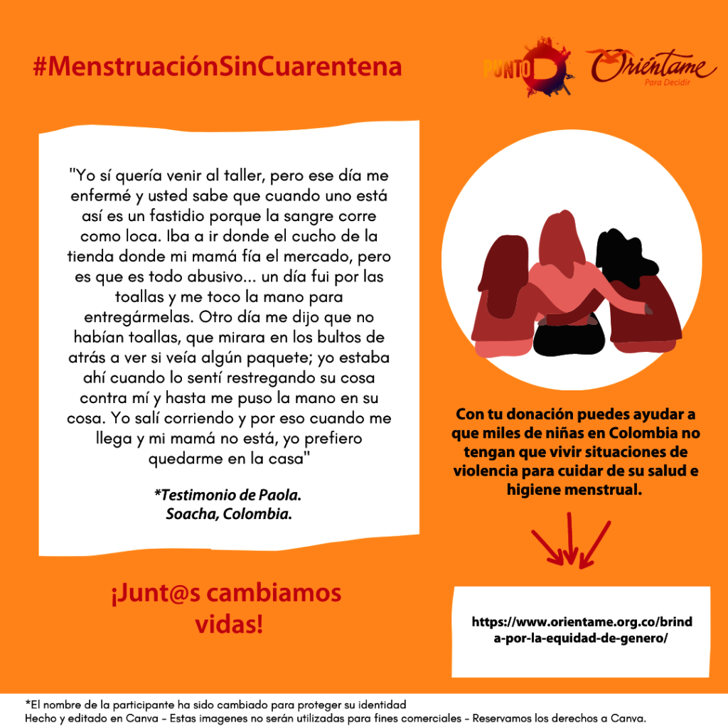 Access to 2.500 menstrual cups for girls and women
