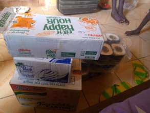 Pillars of the Poor Foundation food items