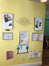 Display of Youth Art Work