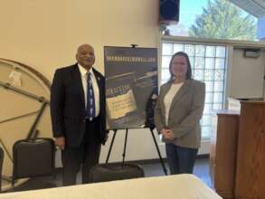 Rev. DeFord & Healthcare Superhero Teri White