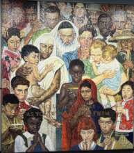 A mural of togetherness at the United Nations