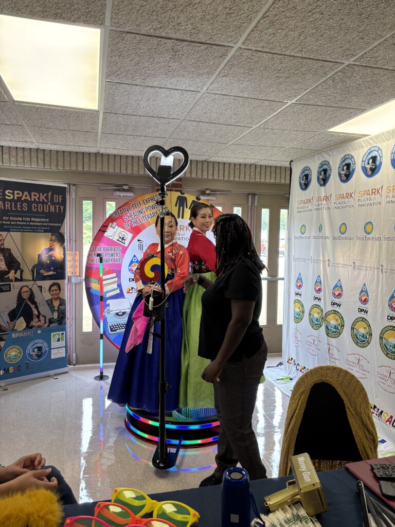 Outreach with Photo Booth Fun