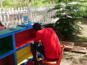 Early Childhood Preschool Painting Project