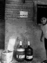 Disinfection stations distributed