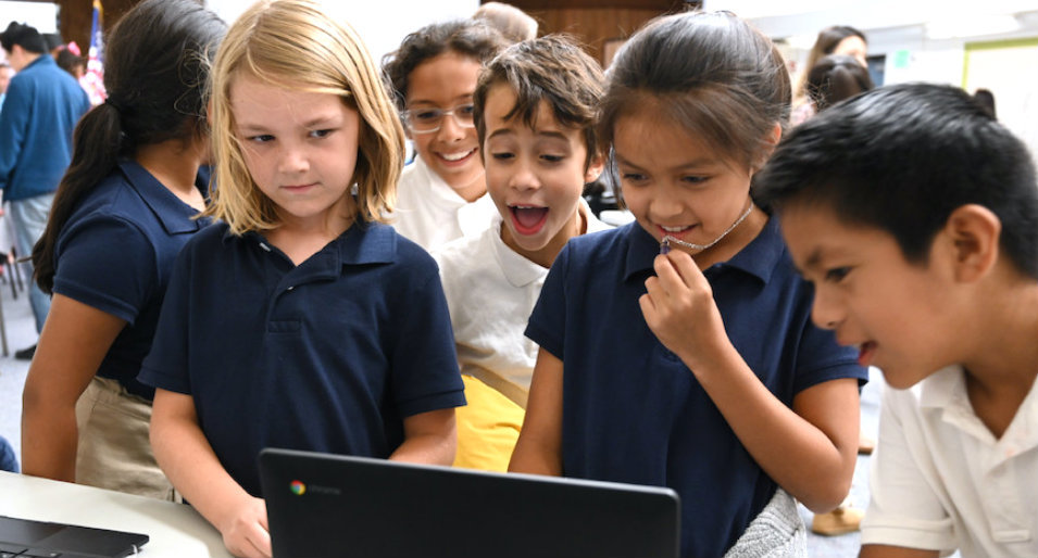 Computers for 150 Costa Mesa Elementary Students