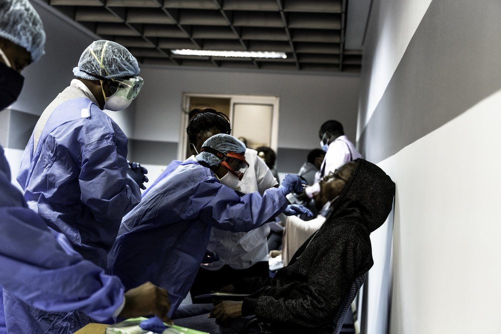 COVID-19 emergency response in South Africa
