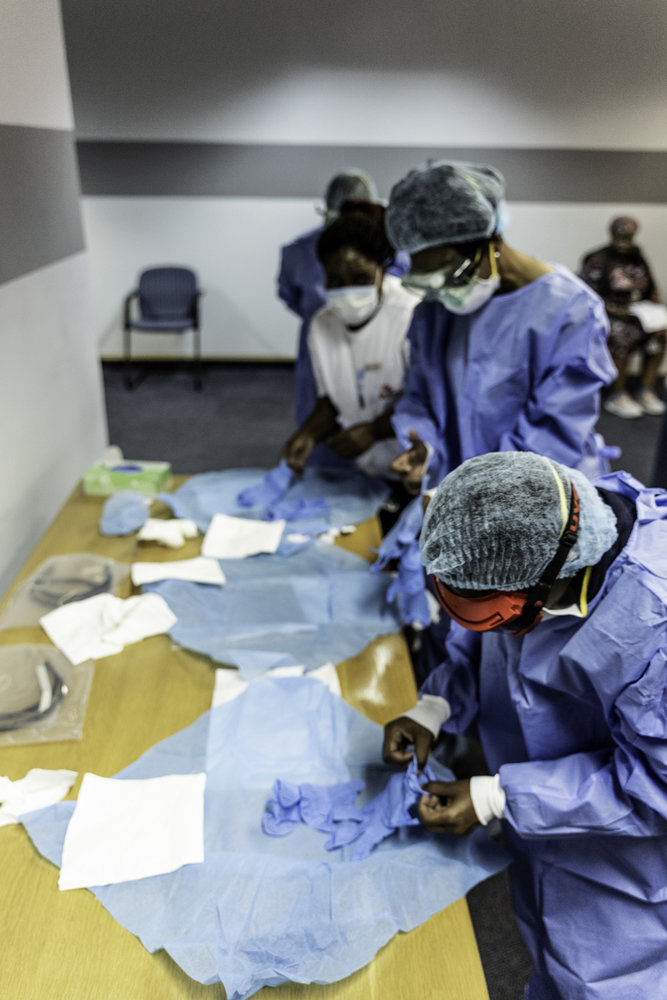 COVID-19 emergency response in South Africa