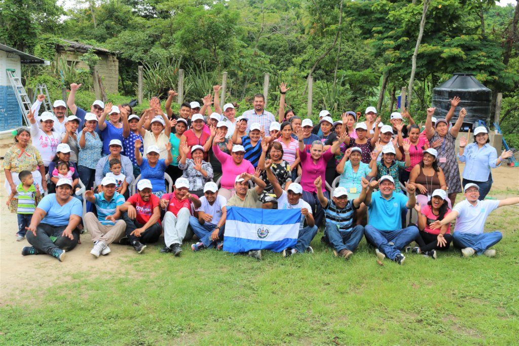 Access to water for 45 families in El Salvador