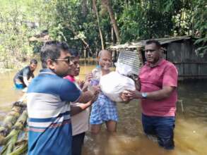 EMERGENCY RELIEF FOR FLOOD DISASTER IN BANGLADESH