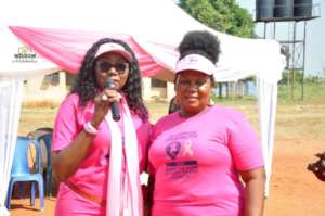 Breast Cancer Survivor Honoree with the President