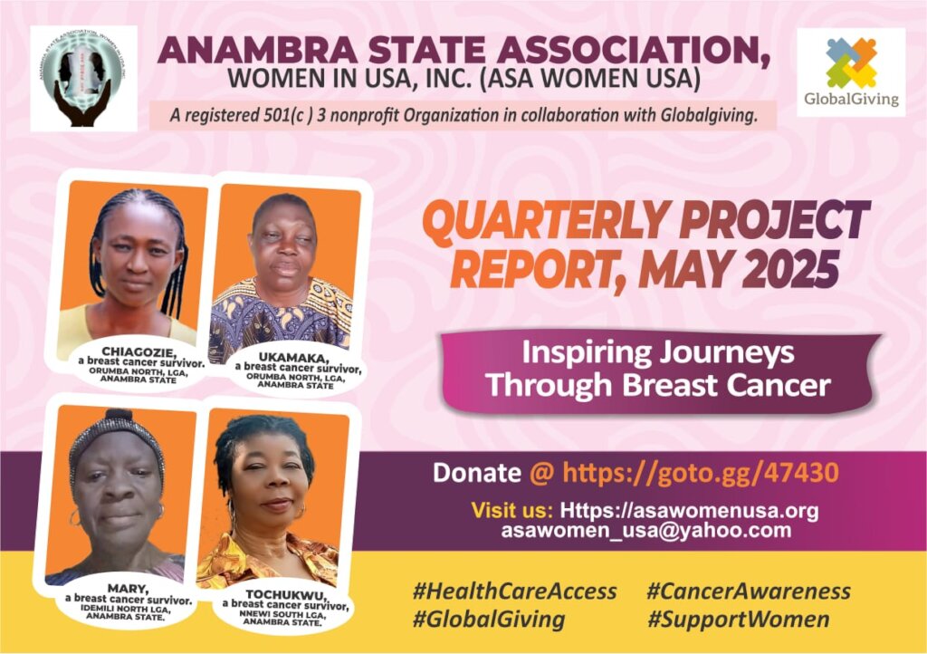 Tochukwu, Mary, Ukamaka and Chigozie Survivors