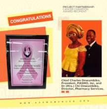 Chief Charles & Dr (Mrs.) Chi Onwumbiko