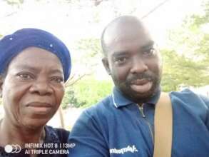 Christiana, Breast Cancer Survivor and Son, Chidi