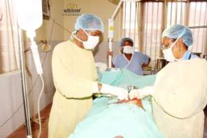 Cordinated Post Mission Surgery at GH, Anambra
