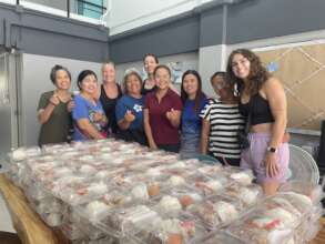 Hot Meals for Flood Victims