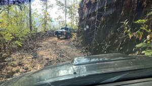 Road to remote Lahu village