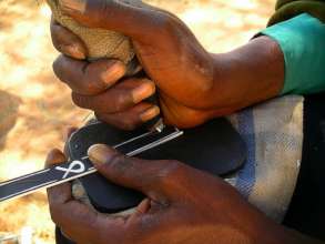 African Art Bracelet Process