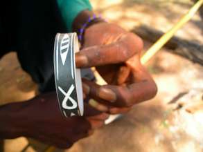 African Art Bracelet Process