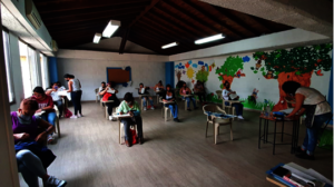 Face-to-face handicrafts workshop