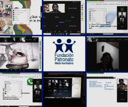 Images of the online therapeutic sessions