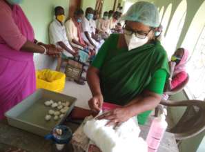 Vaccination camp