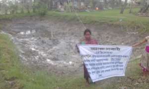 desalination of pond