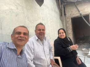Mrs. Najah with Mr. Rafeek (L), May 11th