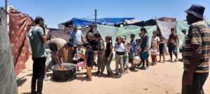 Feeding others despite everything