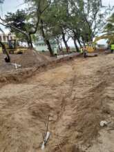 Beach Rehabilitation at Pigeon Island Saint Lucia