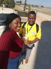 Gadson Tembo, Director & Tawanda Moyo Prog. Cord.