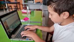 Child Tutoring on ZOOM from Ecuador 2