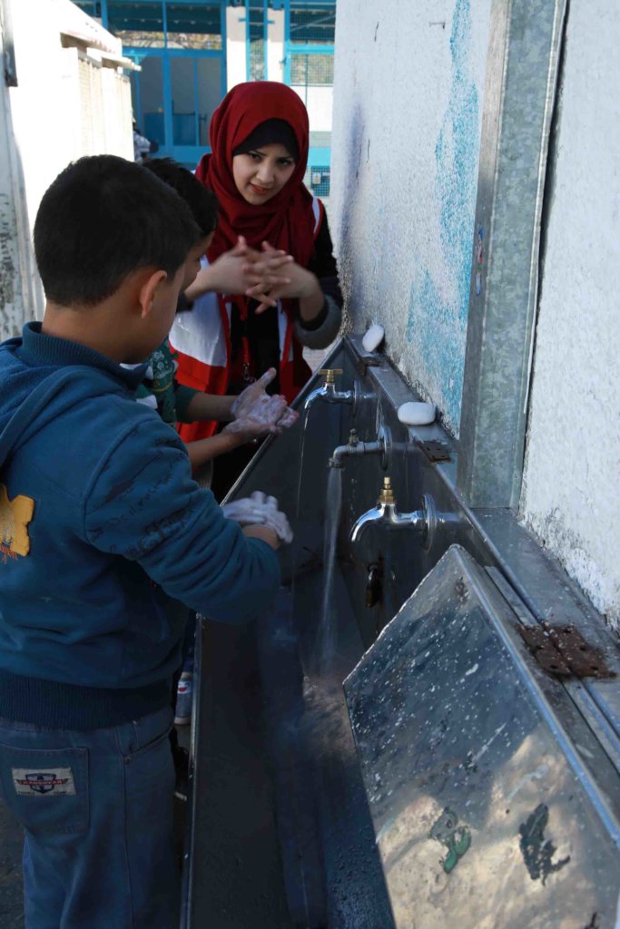 Limiting dissemination of COVID-19 in Gaza Strip