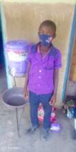 Hand washing stations provided to Pizz School