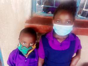 Pupils at Pizz School in Zambia