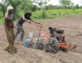 Benin - tiling the land